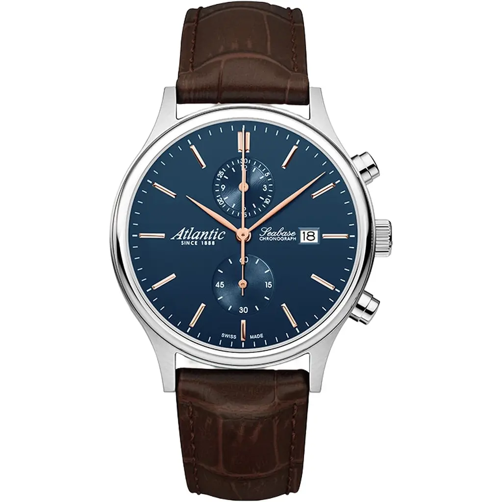 Годинник Atlantic Seabase Chronograph NM 64452.41.51R
